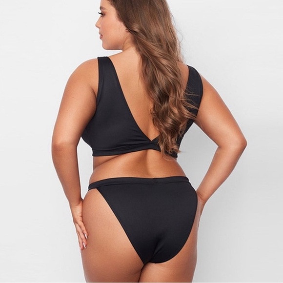 2pc Peekaboo Bikini w/Metal Embellishments - Picture 2 of 2